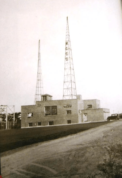 early WCCO transmitter